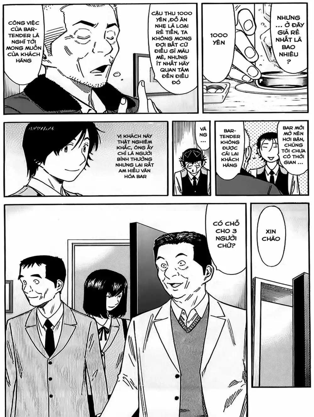 Truyện Tranh Bartender - Người Pha Chế Rượu trang 3