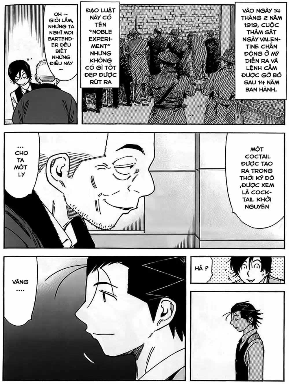 Truyện Tranh Bartender - Người Pha Chế Rượu trang 3