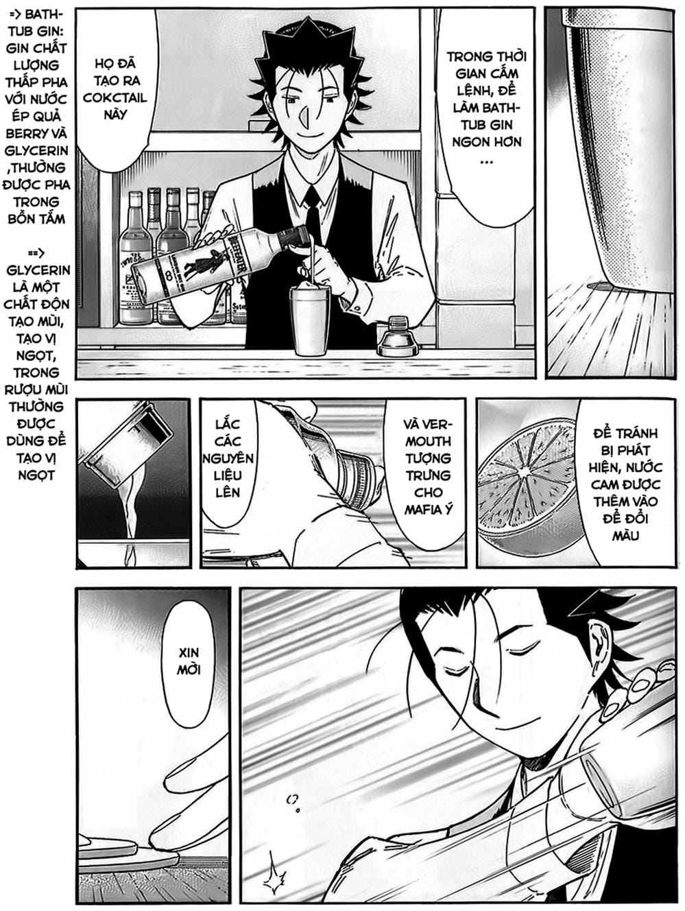 Truyện Tranh Bartender - Người Pha Chế Rượu trang 3