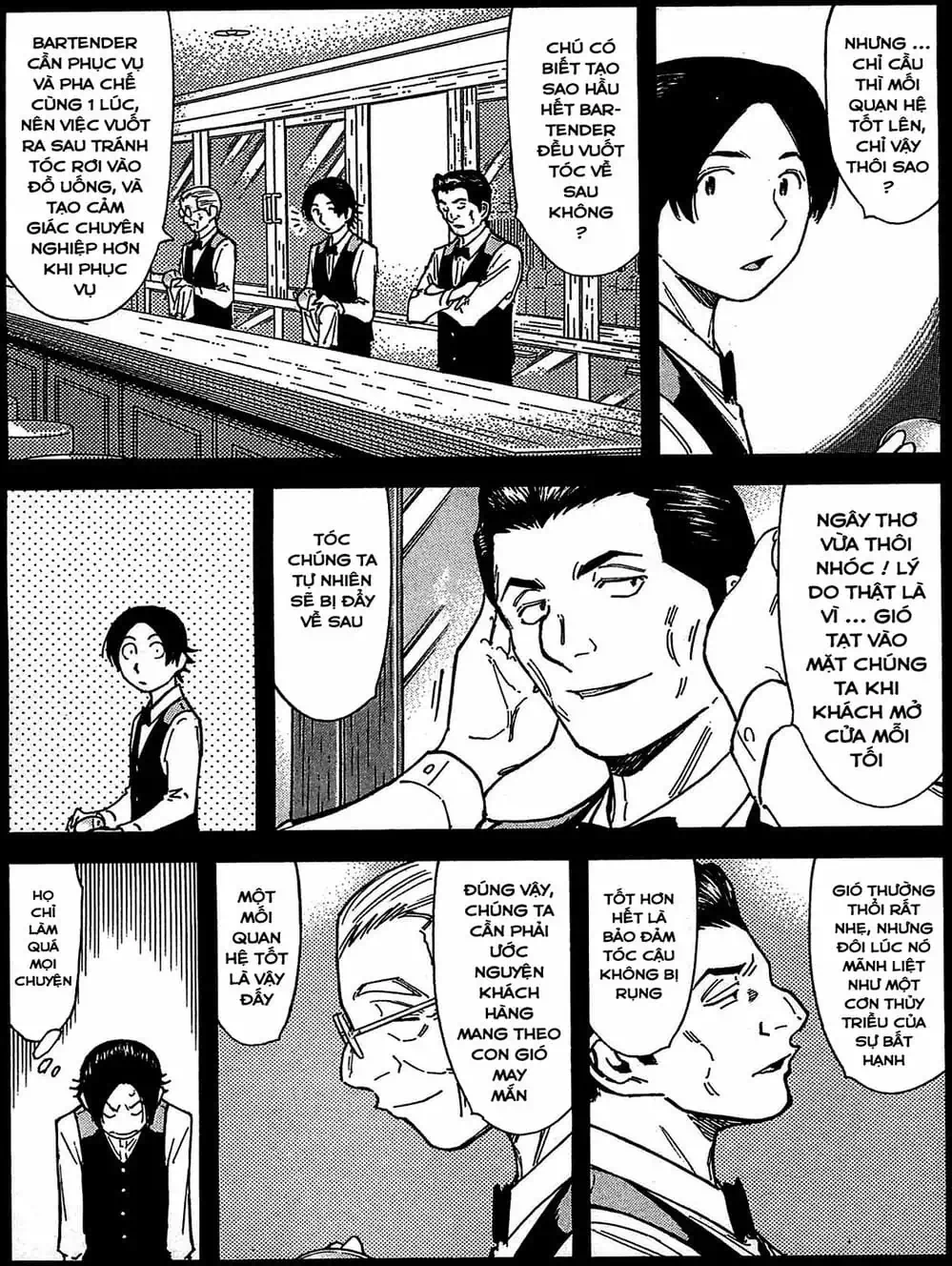 Truyện Tranh Bartender - Người Pha Chế Rượu trang 3