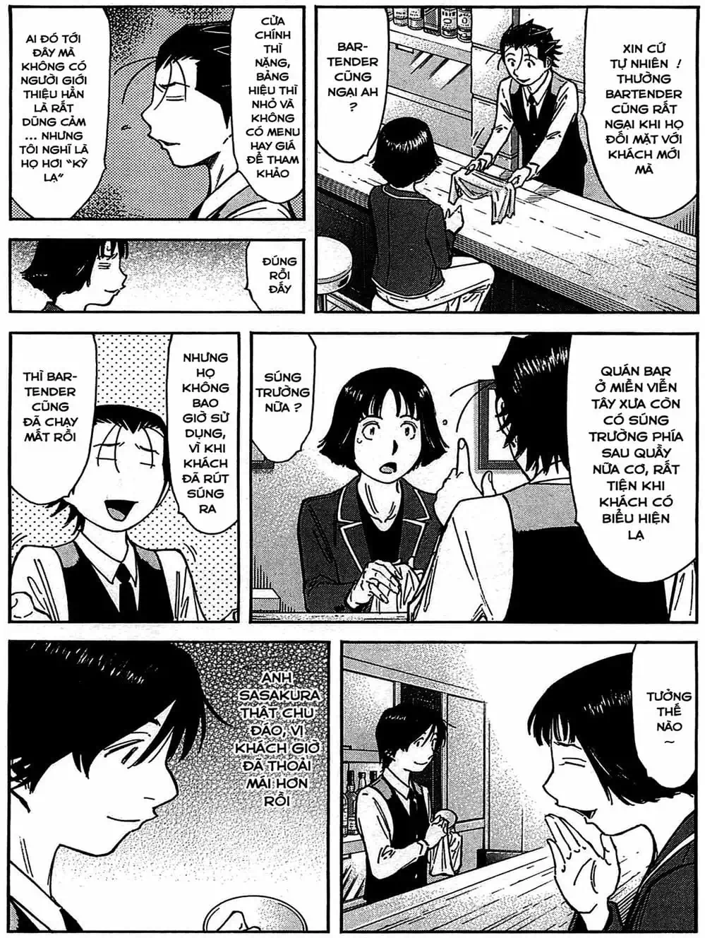 Truyện Tranh Bartender - Người Pha Chế Rượu trang 3