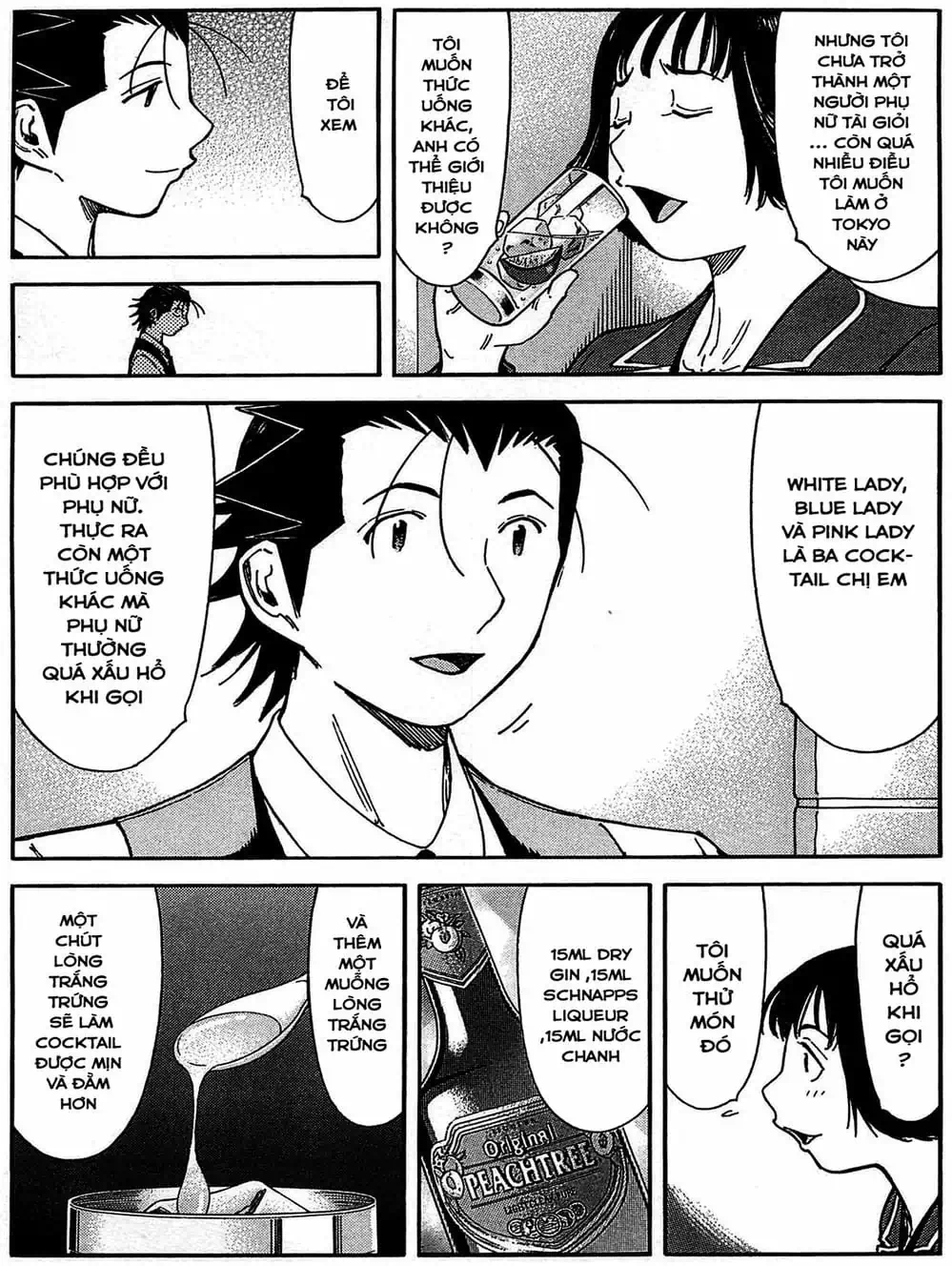 Truyện Tranh Bartender - Người Pha Chế Rượu trang 3