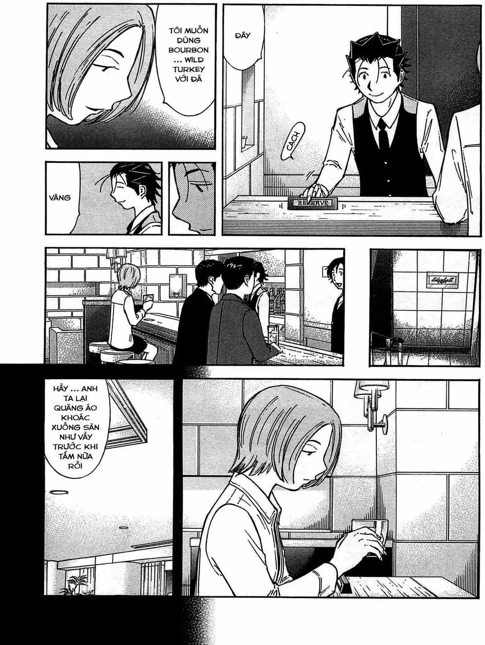 Truyện Tranh Bartender - Người Pha Chế Rượu trang 3