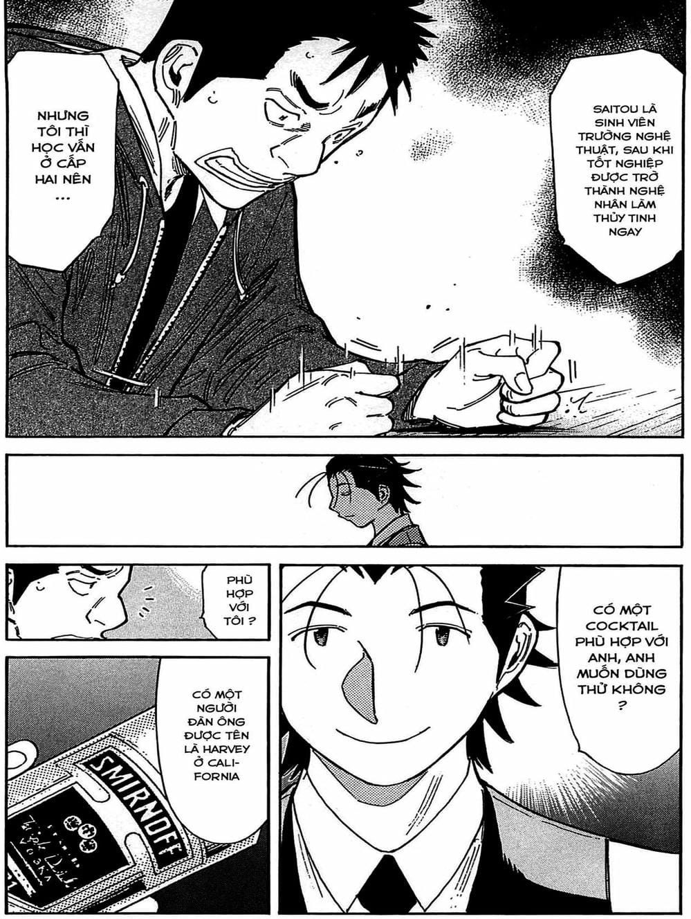 Truyện Tranh Bartender - Người Pha Chế Rượu trang 3