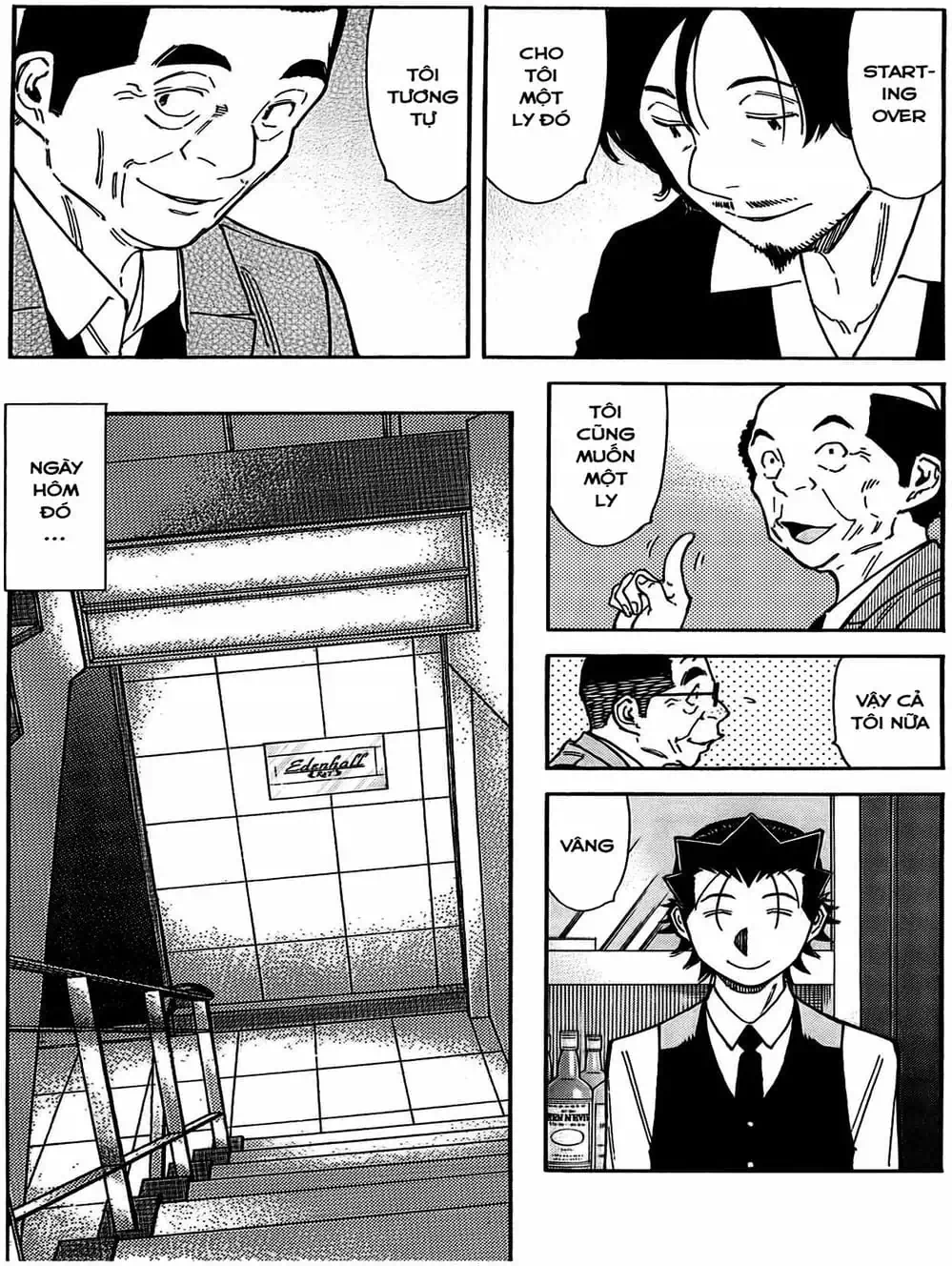 Truyện Tranh Bartender - Người Pha Chế Rượu trang 3