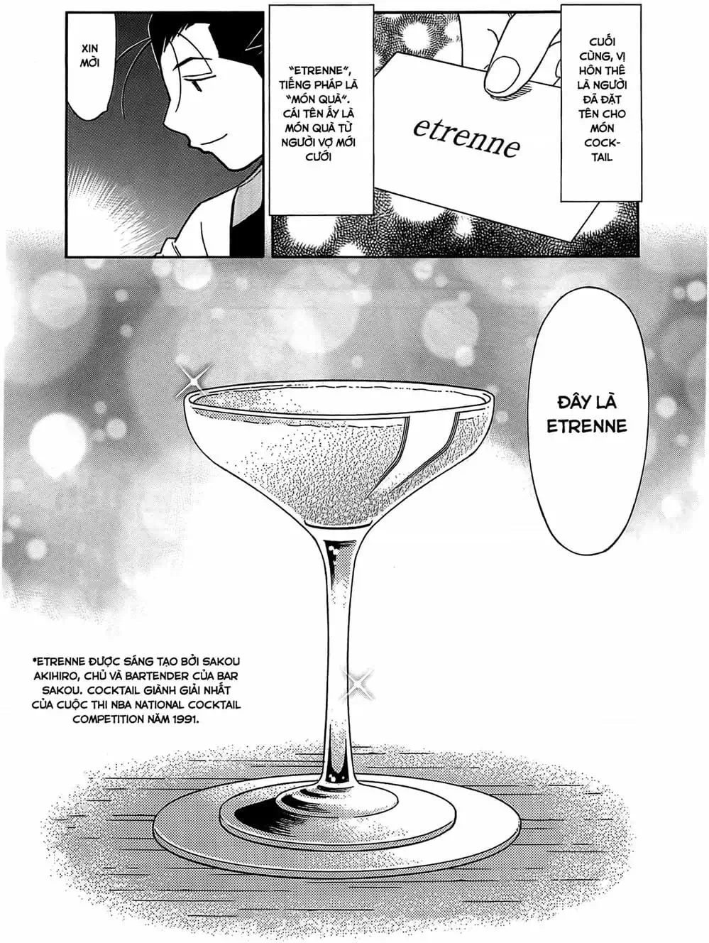 Truyện Tranh Bartender - Người Pha Chế Rượu trang 3