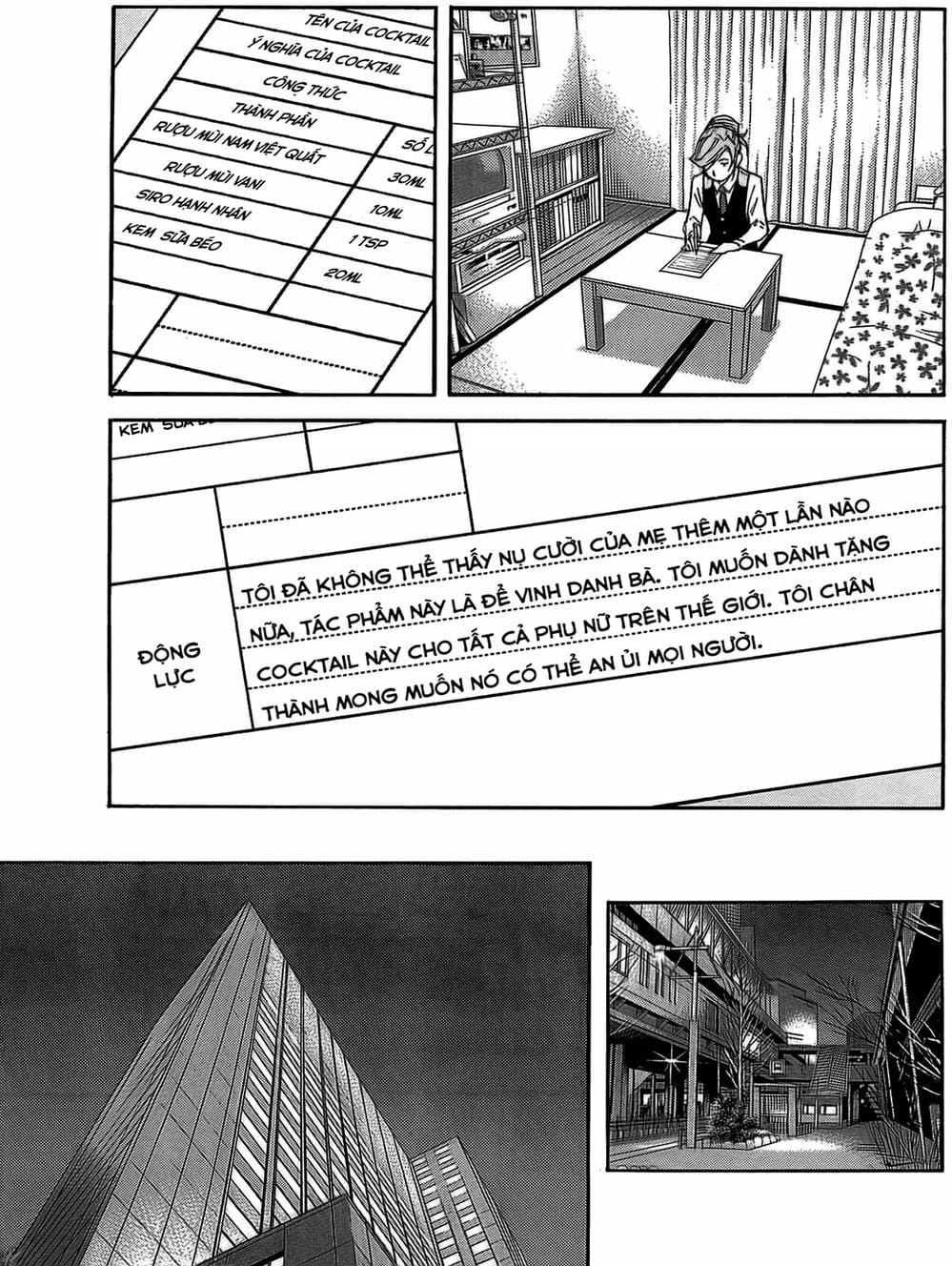 Truyện Tranh Bartender - Người Pha Chế Rượu trang 3