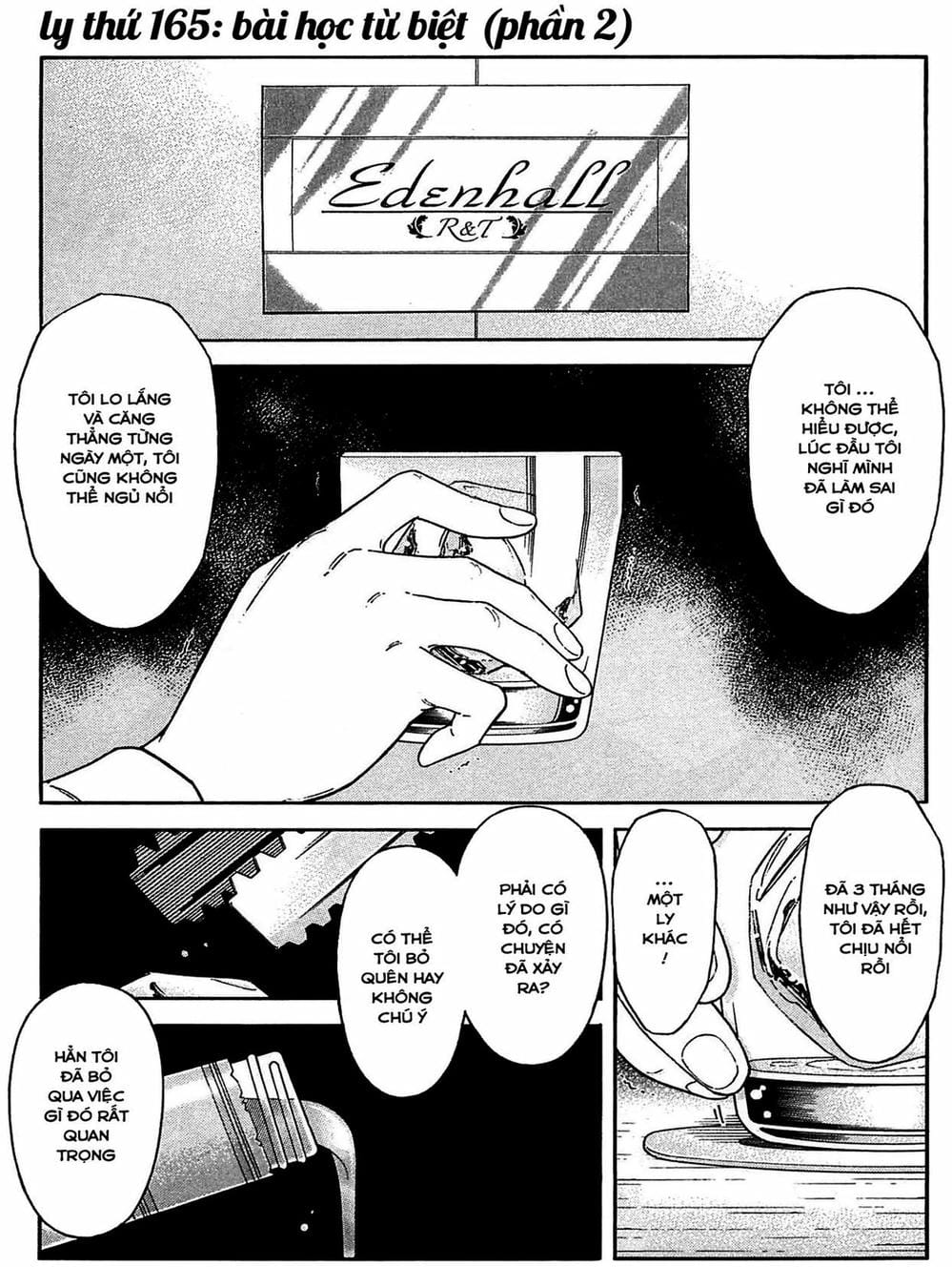 Truyện Tranh Bartender - Người Pha Chế Rượu trang 3