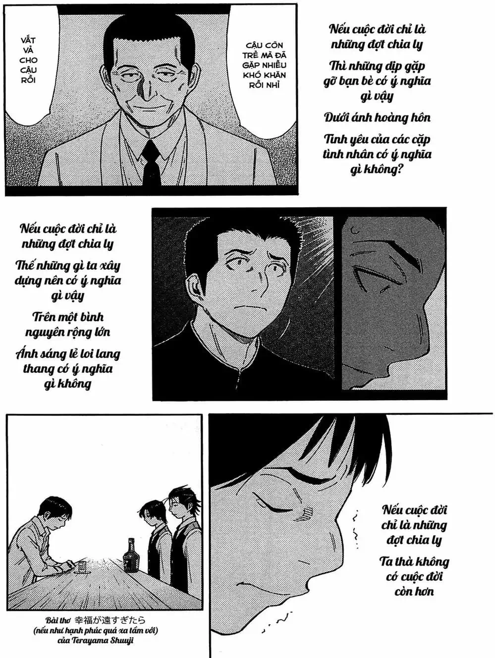 Truyện Tranh Bartender - Người Pha Chế Rượu trang 3