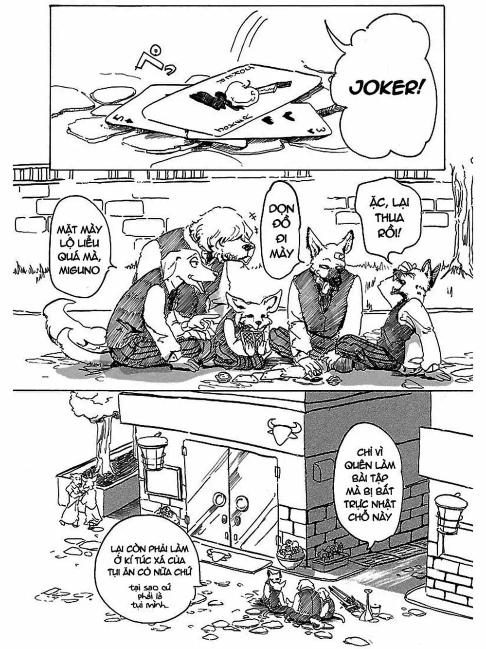 Truyện Tranh Bởi Vì Chúng Ta Đều Là Những Ngôi Sao - Beastars trang 10