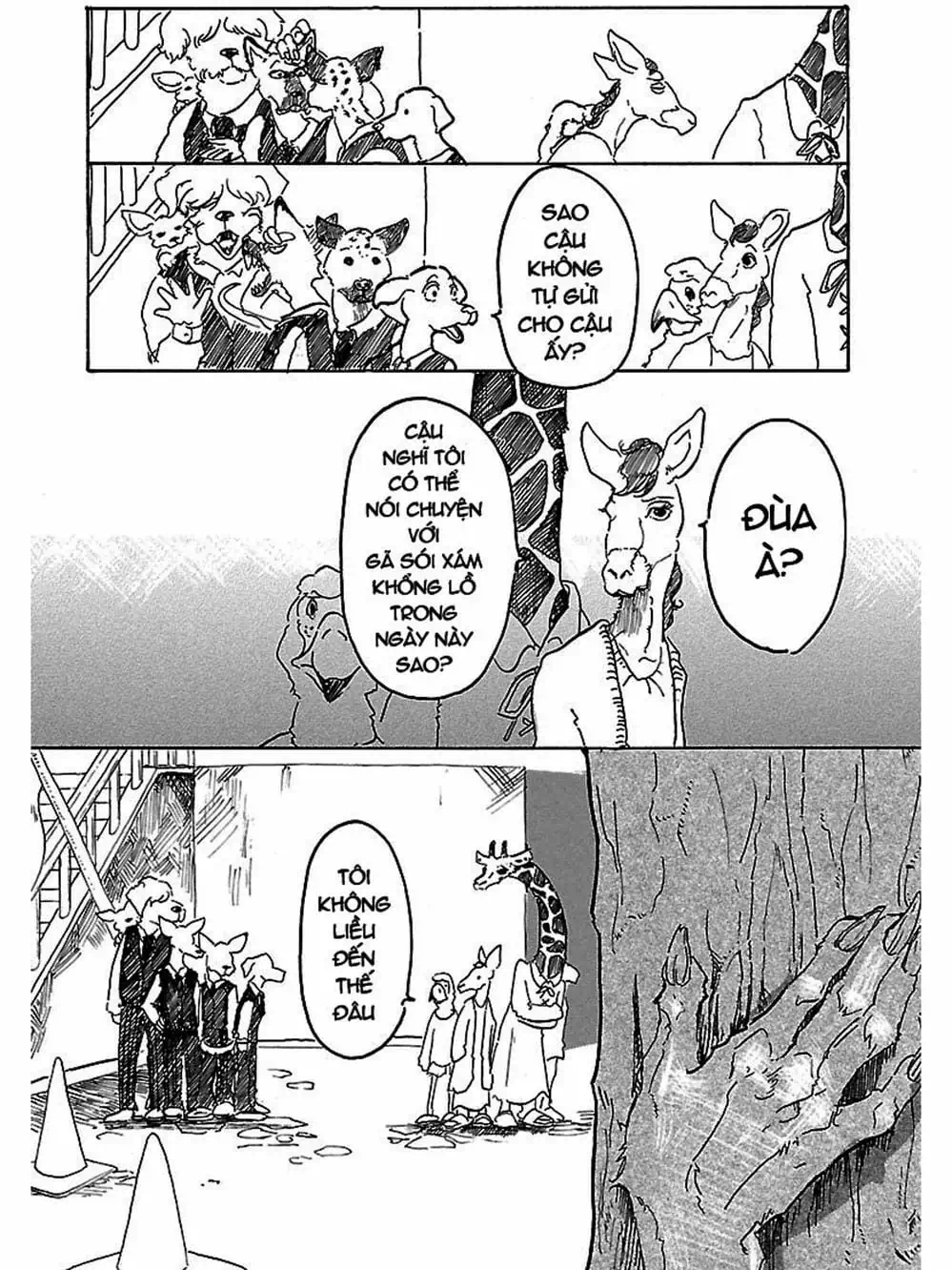 Truyện Tranh Bởi Vì Chúng Ta Đều Là Những Ngôi Sao - Beastars trang 10