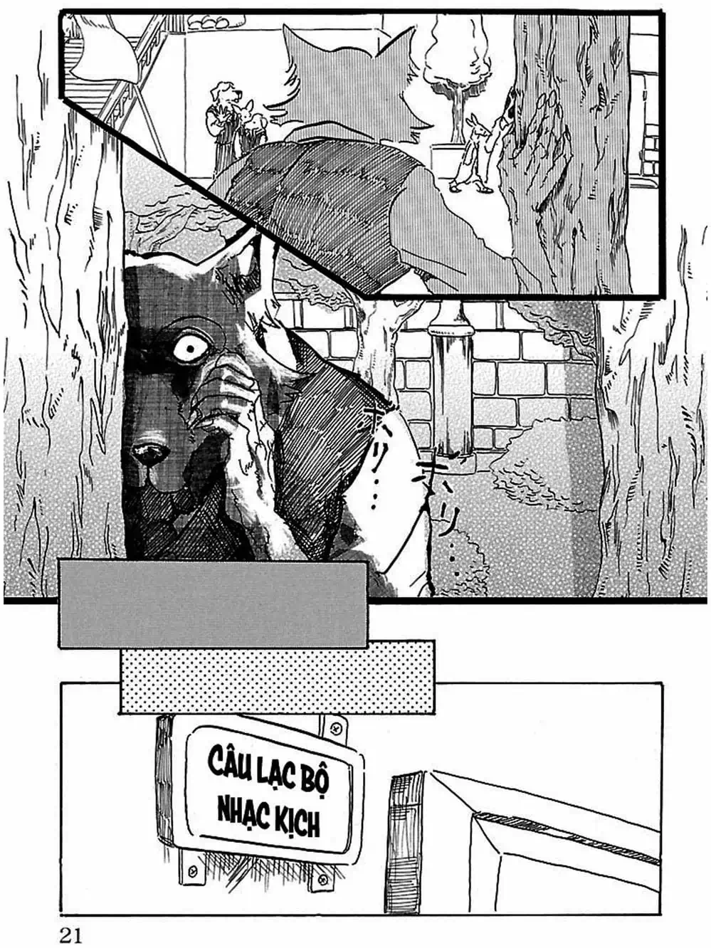 Truyện Tranh Bởi Vì Chúng Ta Đều Là Những Ngôi Sao - Beastars trang 10