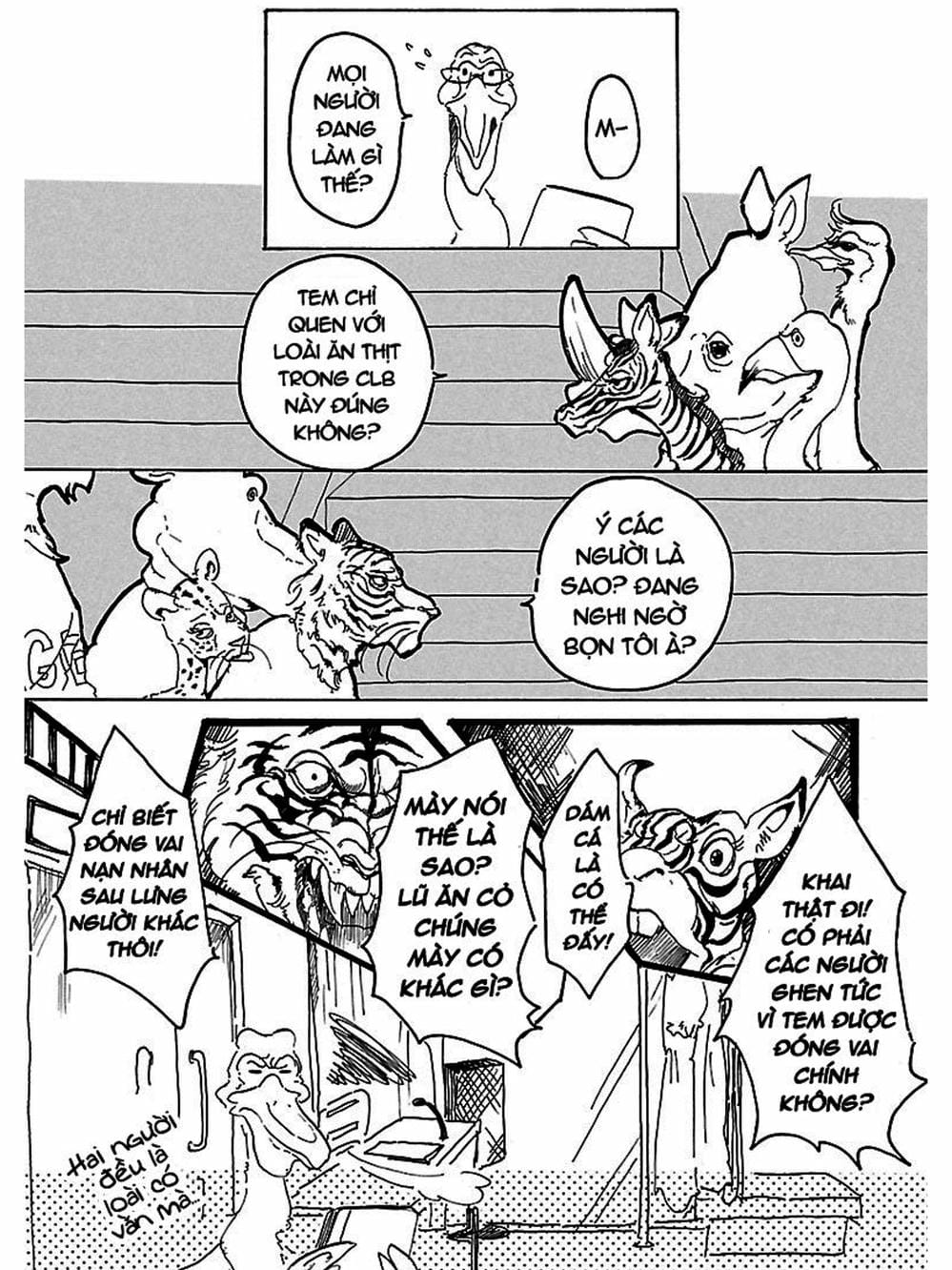 Truyện Tranh Bởi Vì Chúng Ta Đều Là Những Ngôi Sao - Beastars trang 10