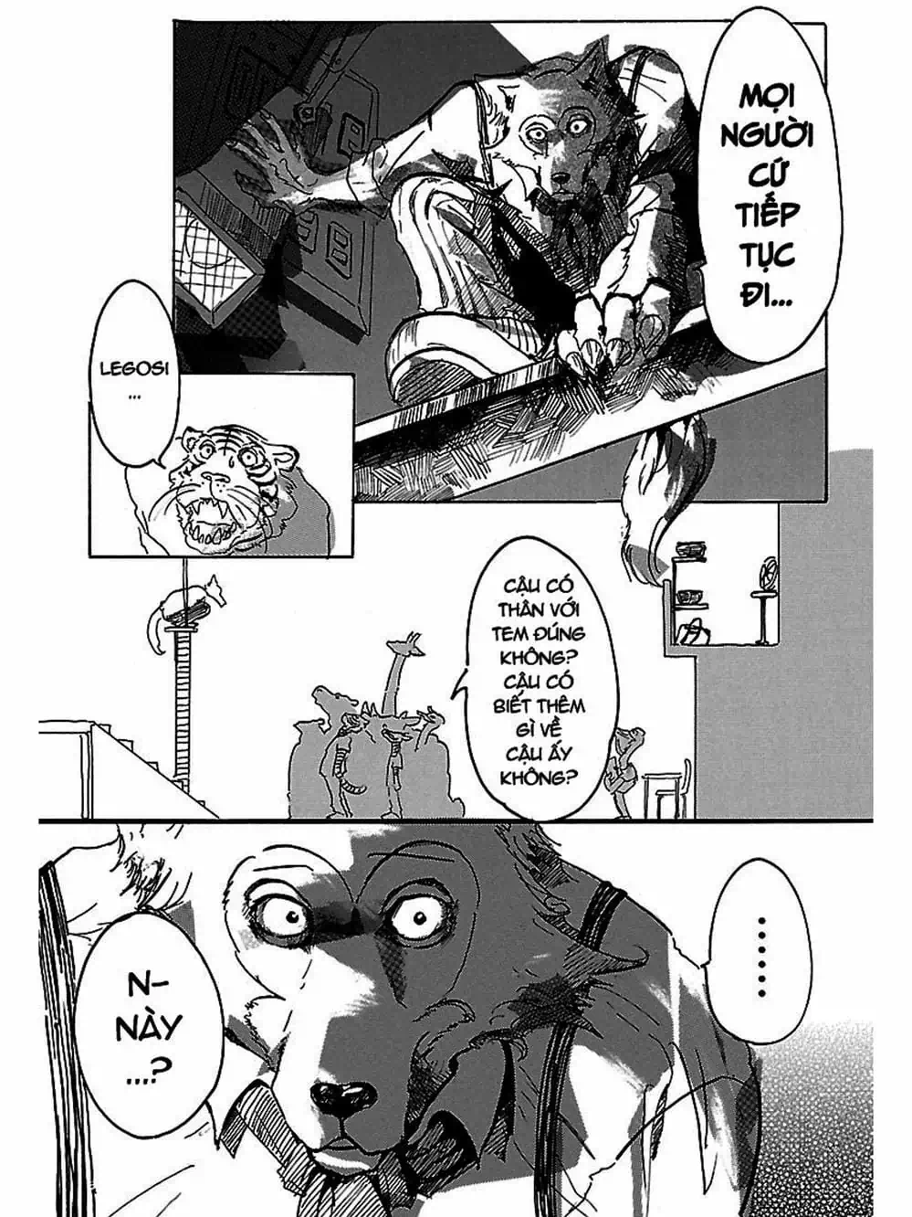 Truyện Tranh Bởi Vì Chúng Ta Đều Là Những Ngôi Sao - Beastars trang 10