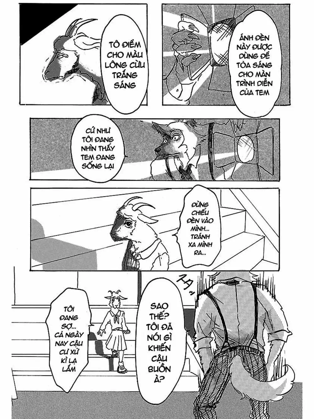 Truyện Tranh Bởi Vì Chúng Ta Đều Là Những Ngôi Sao - Beastars trang 10