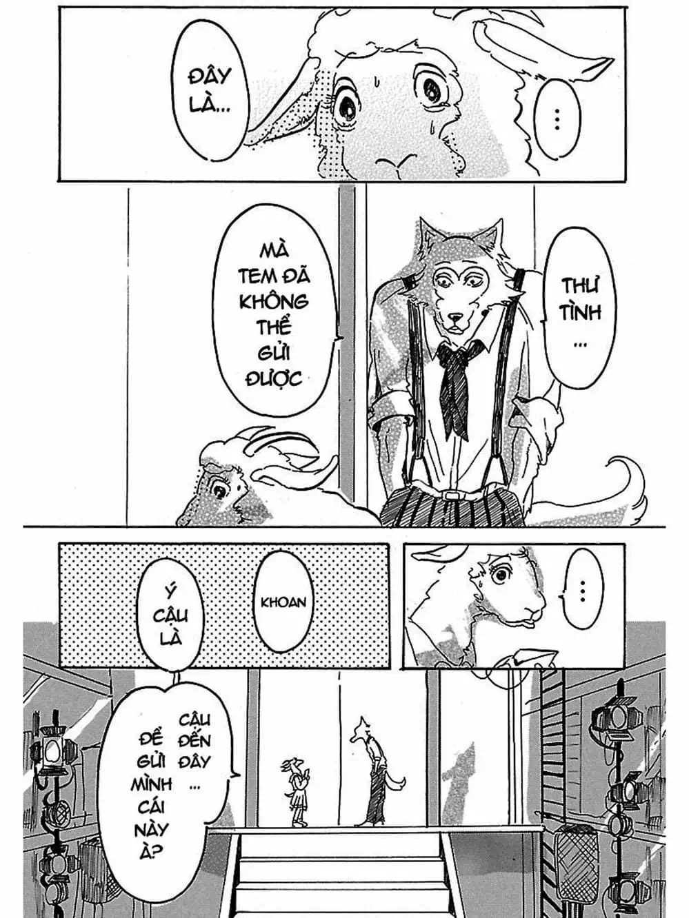 Truyện Tranh Bởi Vì Chúng Ta Đều Là Những Ngôi Sao - Beastars trang 10