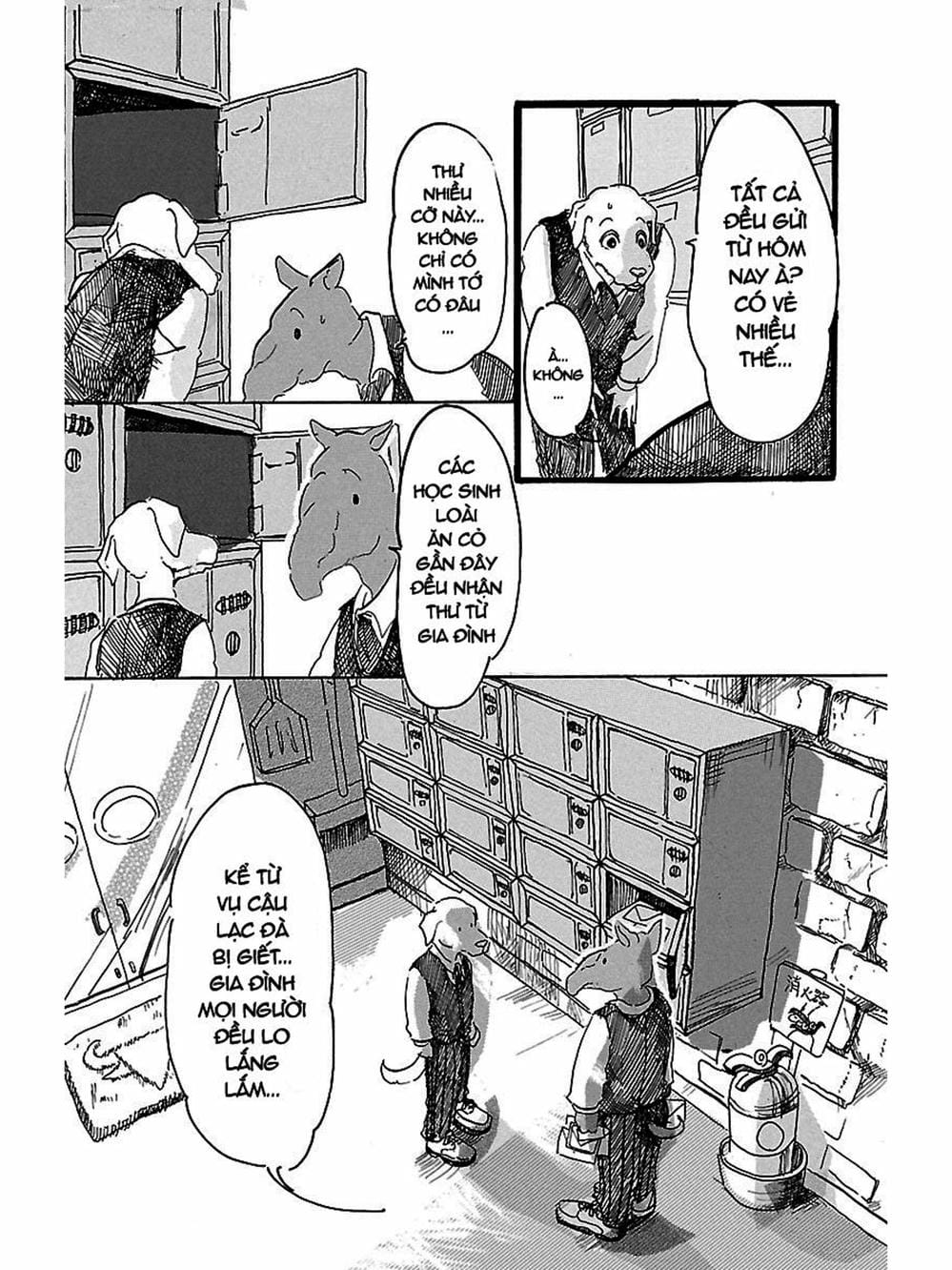 Truyện Tranh Bởi Vì Chúng Ta Đều Là Những Ngôi Sao - Beastars trang 10