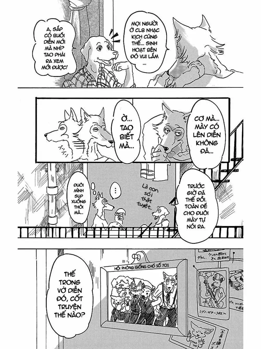 Truyện Tranh Bởi Vì Chúng Ta Đều Là Những Ngôi Sao - Beastars trang 10