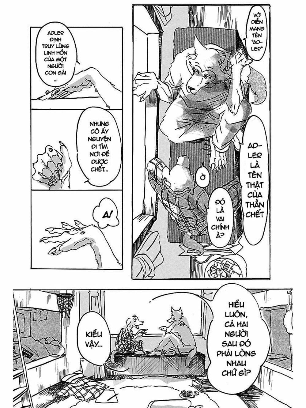 Truyện Tranh Bởi Vì Chúng Ta Đều Là Những Ngôi Sao - Beastars trang 10