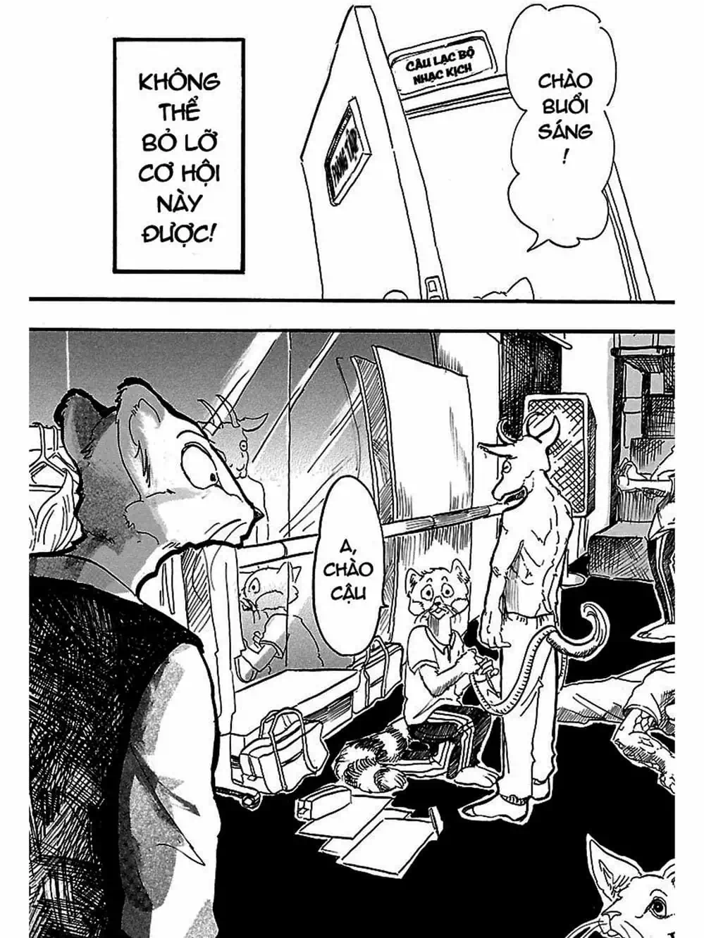 Truyện Tranh Bởi Vì Chúng Ta Đều Là Những Ngôi Sao - Beastars trang 10