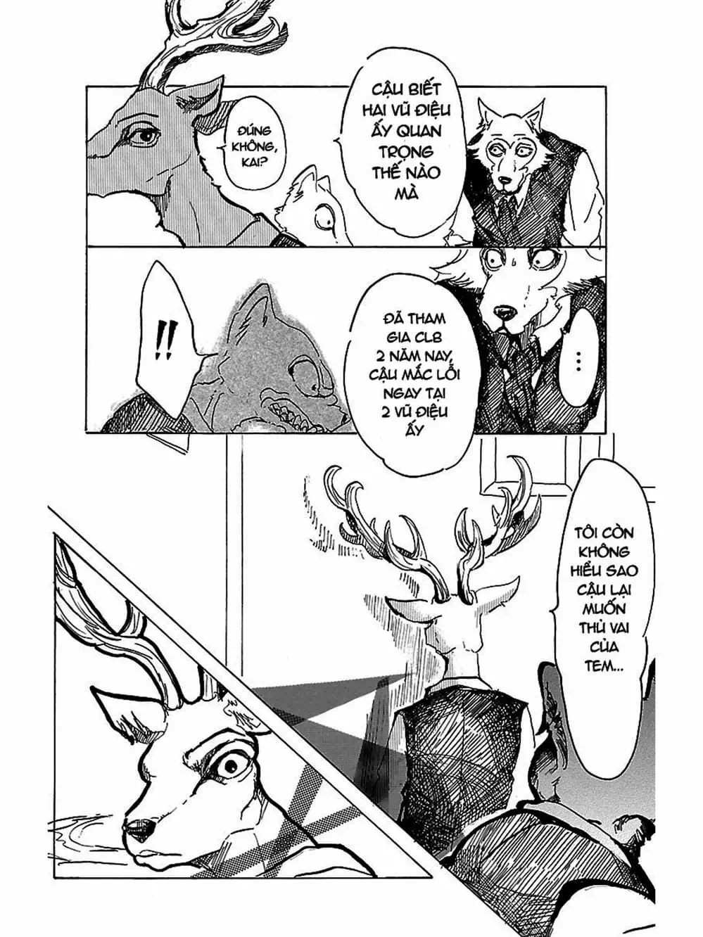 Truyện Tranh Bởi Vì Chúng Ta Đều Là Những Ngôi Sao - Beastars trang 10