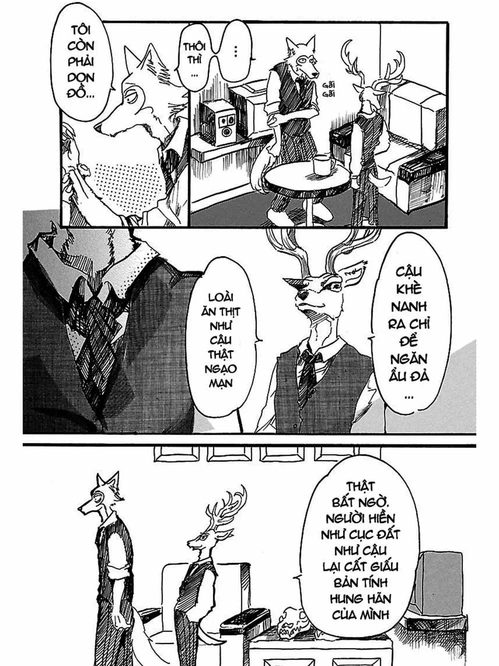 Truyện Tranh Bởi Vì Chúng Ta Đều Là Những Ngôi Sao - Beastars trang 10