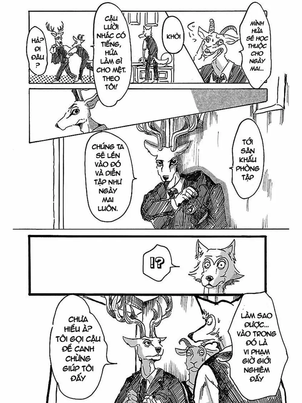 Truyện Tranh Bởi Vì Chúng Ta Đều Là Những Ngôi Sao - Beastars trang 10