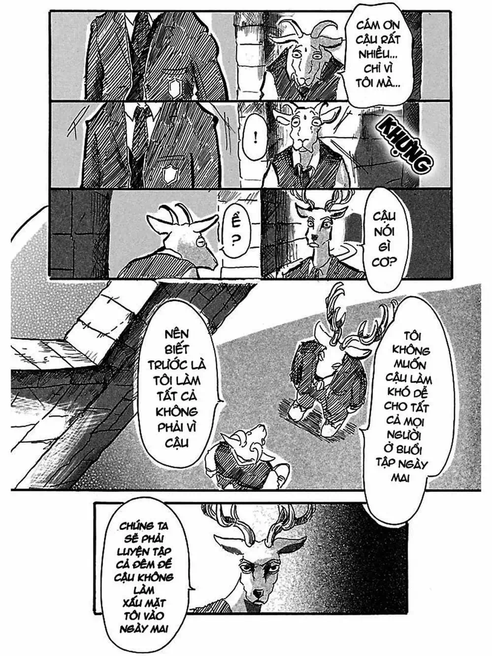 Truyện Tranh Bởi Vì Chúng Ta Đều Là Những Ngôi Sao - Beastars trang 10