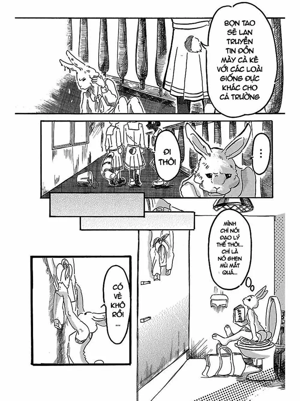 Truyện Tranh Bởi Vì Chúng Ta Đều Là Những Ngôi Sao - Beastars trang 10