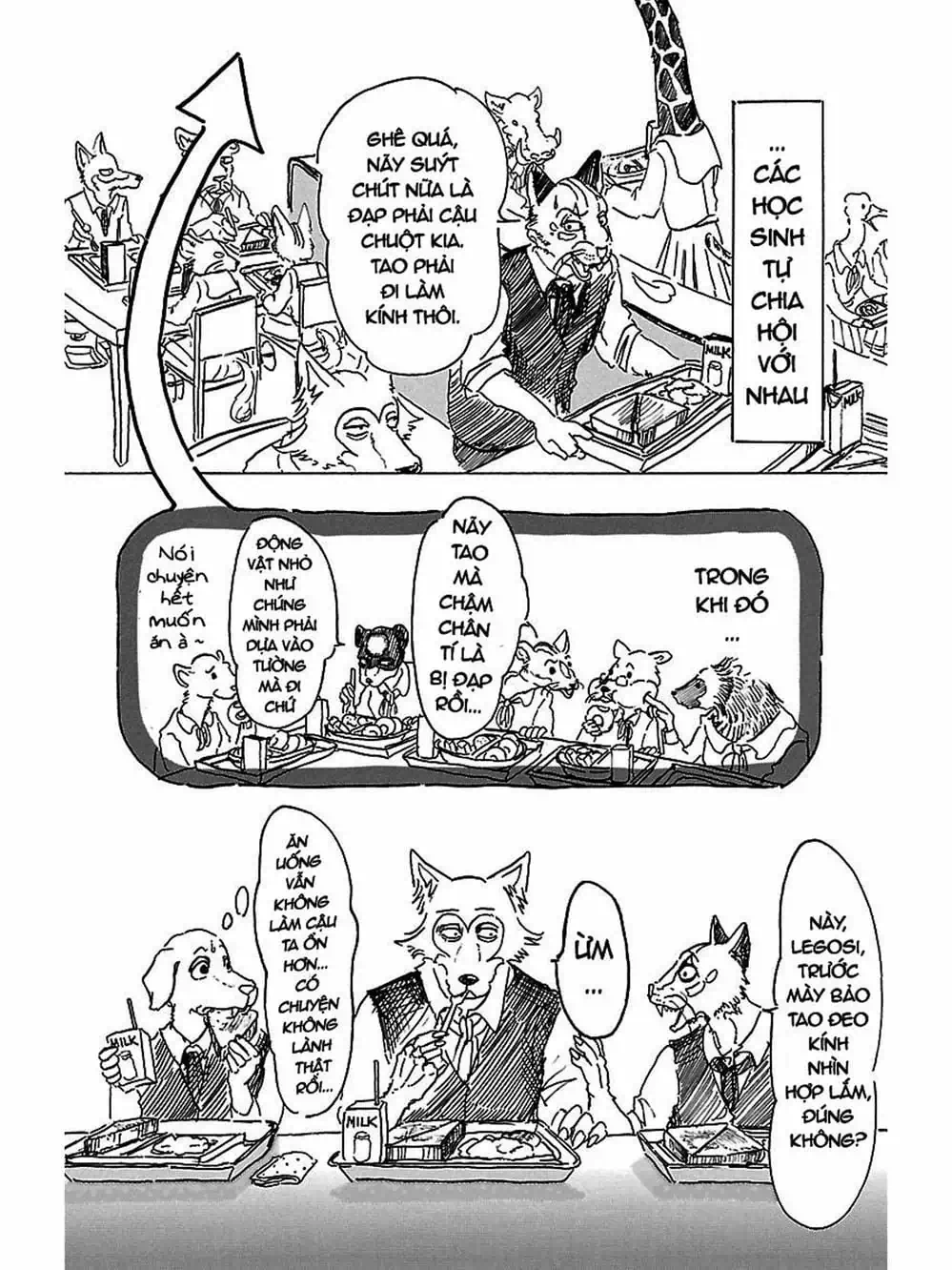 Truyện Tranh Bởi Vì Chúng Ta Đều Là Những Ngôi Sao - Beastars trang 10