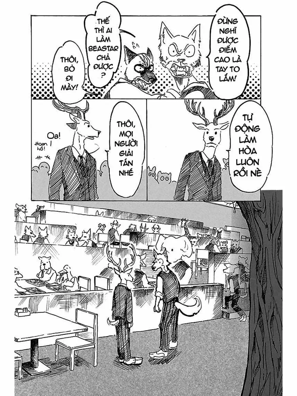 Truyện Tranh Bởi Vì Chúng Ta Đều Là Những Ngôi Sao - Beastars trang 10