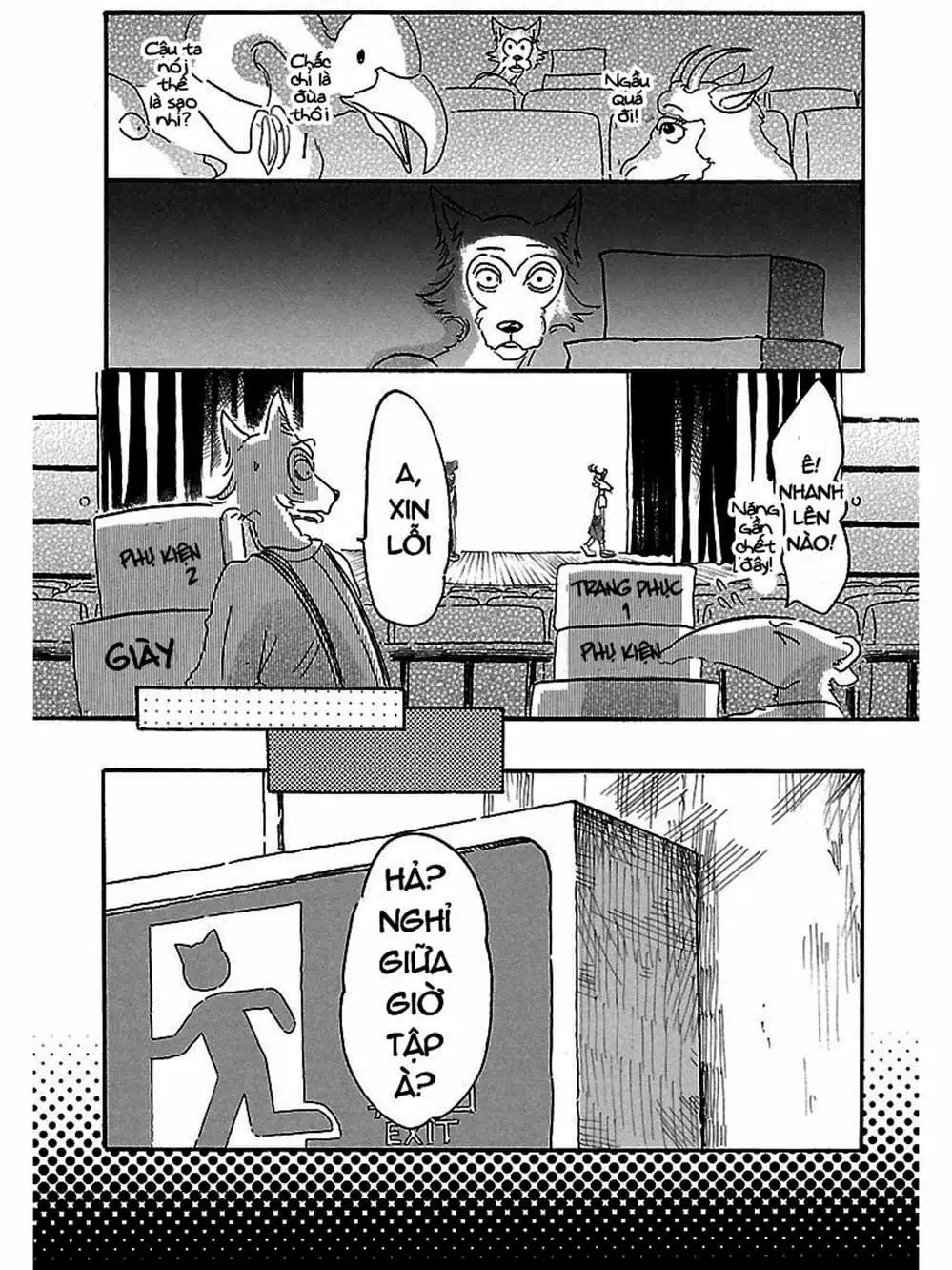 Truyện Tranh Bởi Vì Chúng Ta Đều Là Những Ngôi Sao - Beastars trang 10