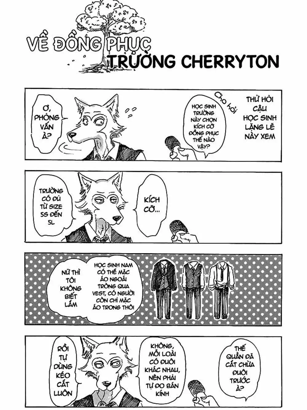 Truyện Tranh Bởi Vì Chúng Ta Đều Là Những Ngôi Sao - Beastars trang 10