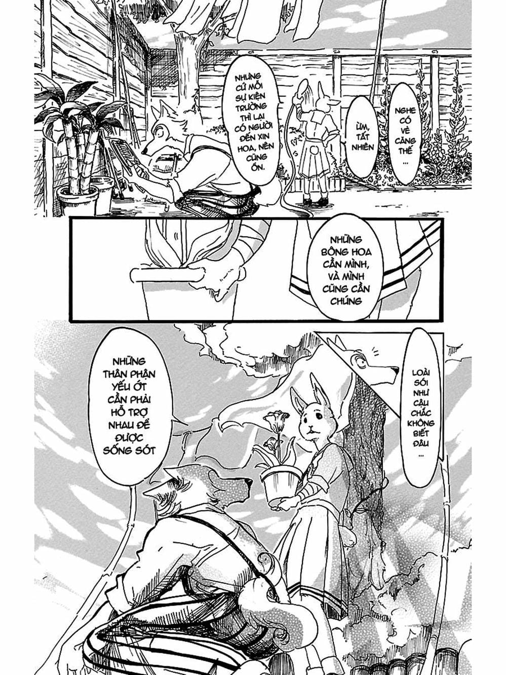 Truyện Tranh Bởi Vì Chúng Ta Đều Là Những Ngôi Sao - Beastars trang 10