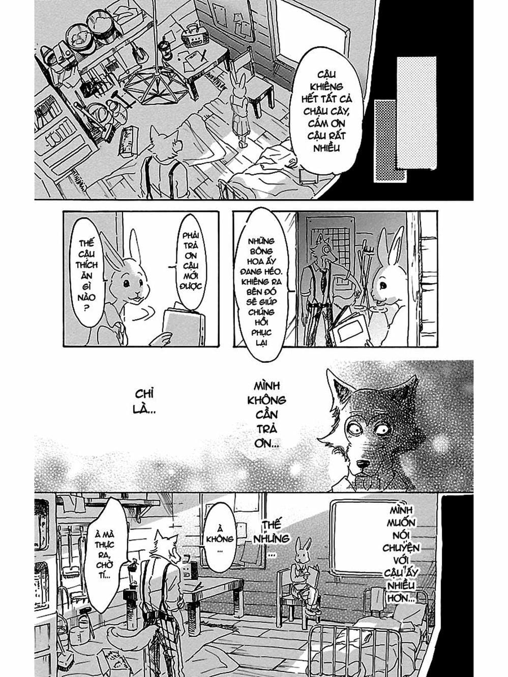 Truyện Tranh Bởi Vì Chúng Ta Đều Là Những Ngôi Sao - Beastars trang 10