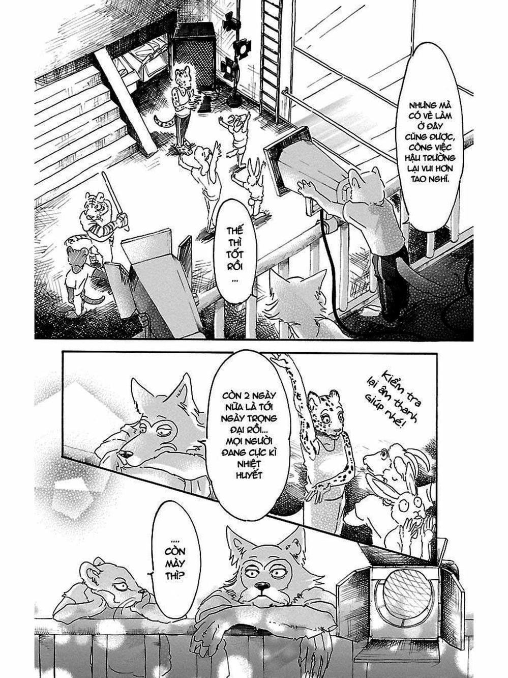 Truyện Tranh Bởi Vì Chúng Ta Đều Là Những Ngôi Sao - Beastars trang 10