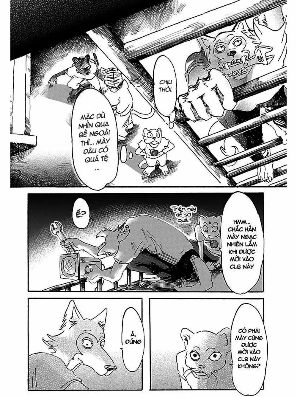 Truyện Tranh Bởi Vì Chúng Ta Đều Là Những Ngôi Sao - Beastars trang 10