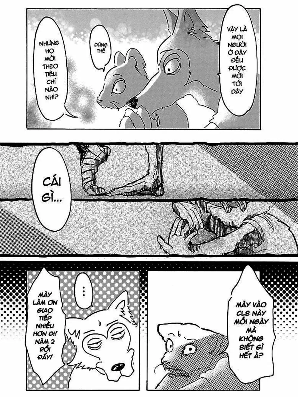 Truyện Tranh Bởi Vì Chúng Ta Đều Là Những Ngôi Sao - Beastars trang 10