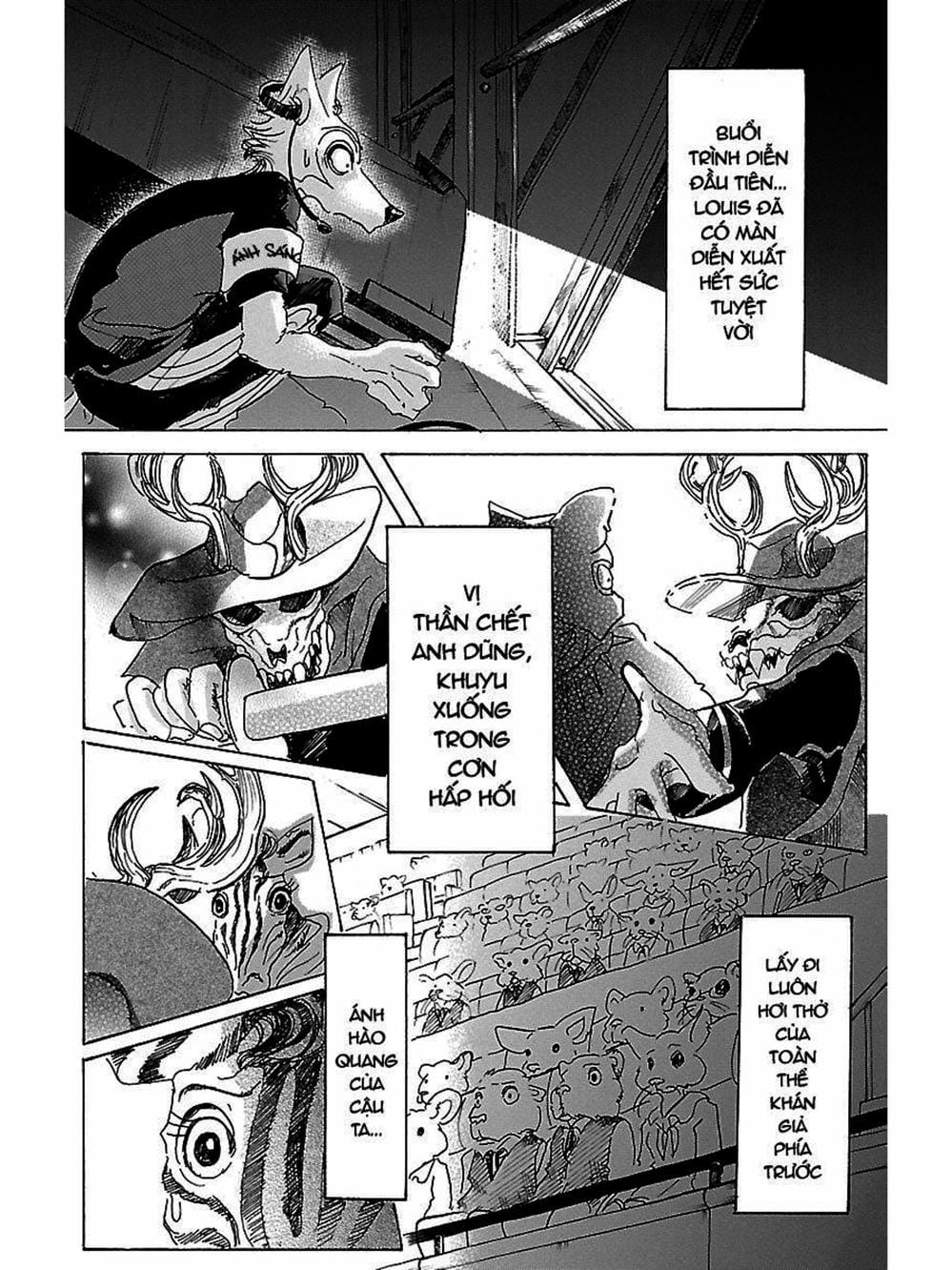 Truyện Tranh Bởi Vì Chúng Ta Đều Là Những Ngôi Sao - Beastars trang 10