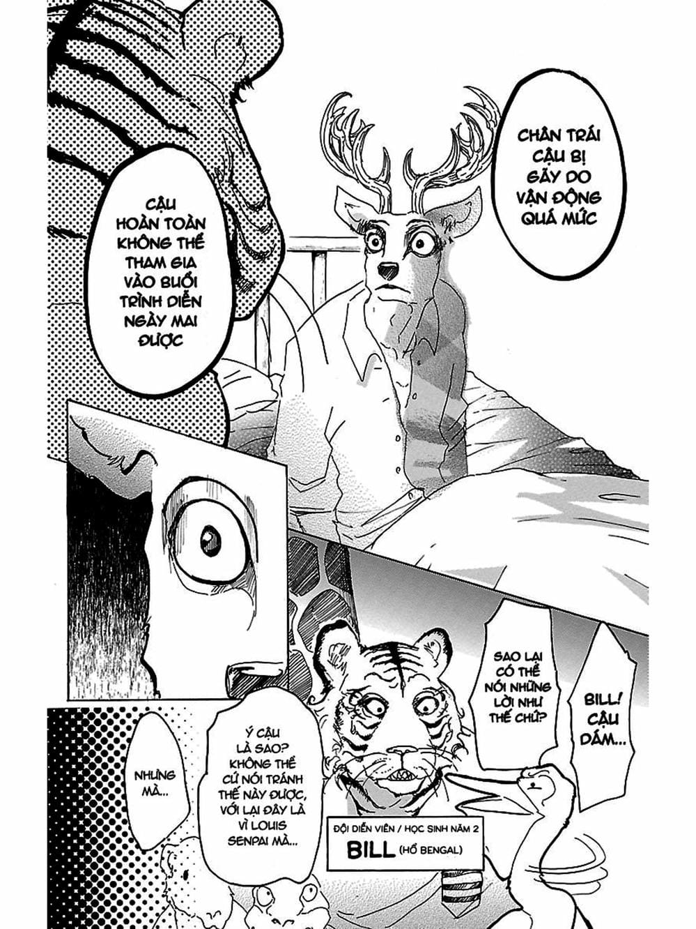 Truyện Tranh Bởi Vì Chúng Ta Đều Là Những Ngôi Sao - Beastars trang 10