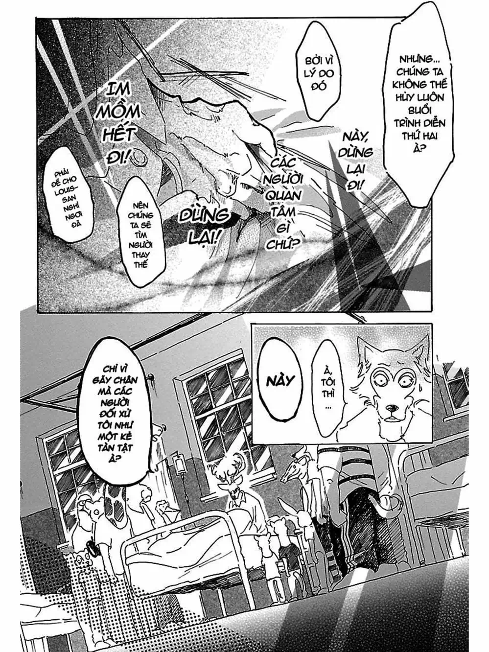 Truyện Tranh Bởi Vì Chúng Ta Đều Là Những Ngôi Sao - Beastars trang 10