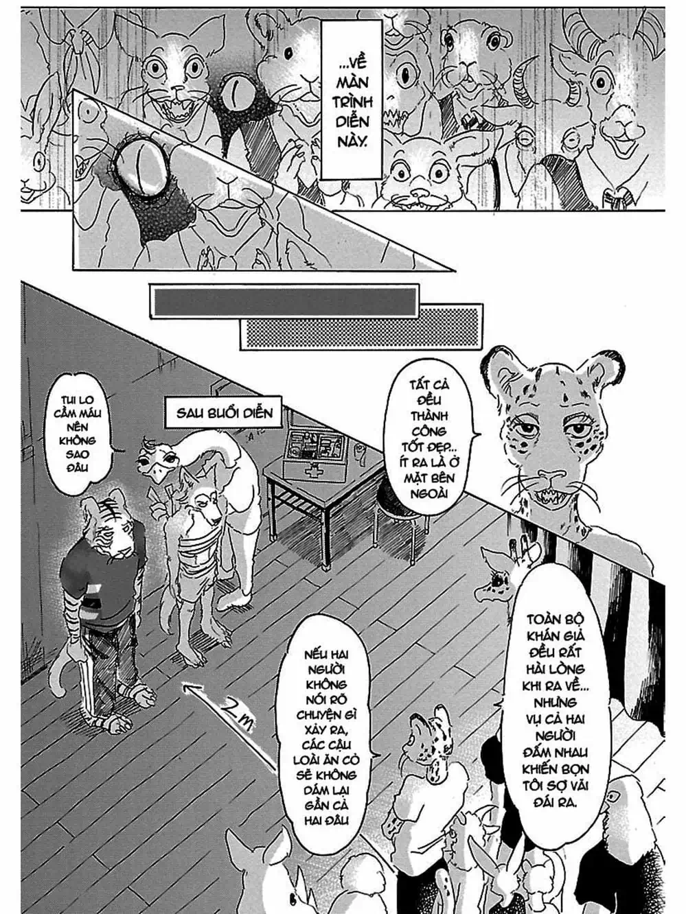 Truyện Tranh Bởi Vì Chúng Ta Đều Là Những Ngôi Sao - Beastars trang 10