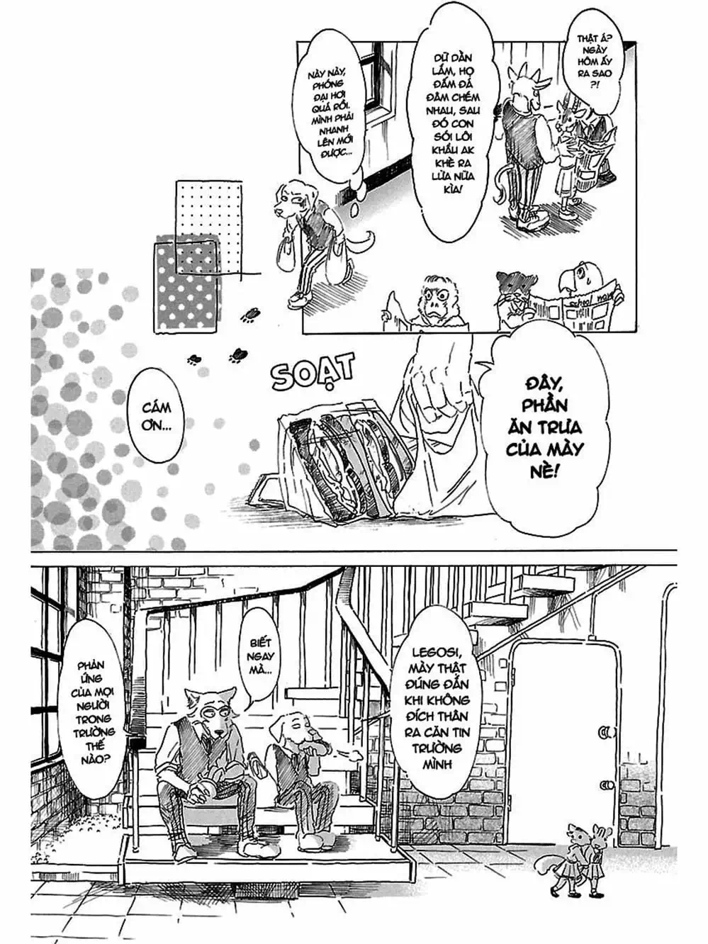 Truyện Tranh Bởi Vì Chúng Ta Đều Là Những Ngôi Sao - Beastars trang 10