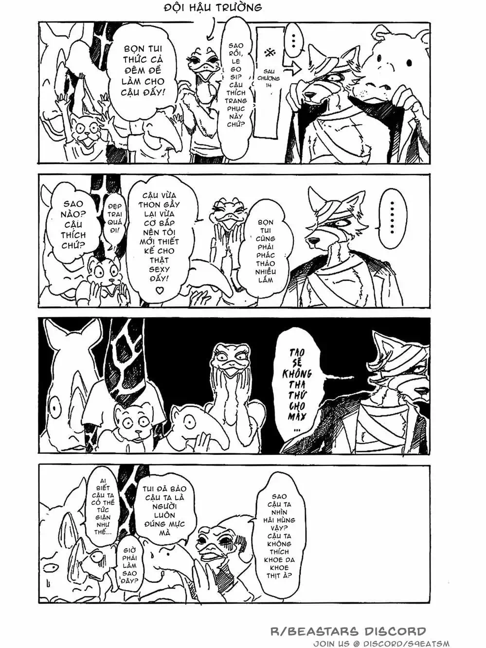 Truyện Tranh Bởi Vì Chúng Ta Đều Là Những Ngôi Sao - Beastars trang 10