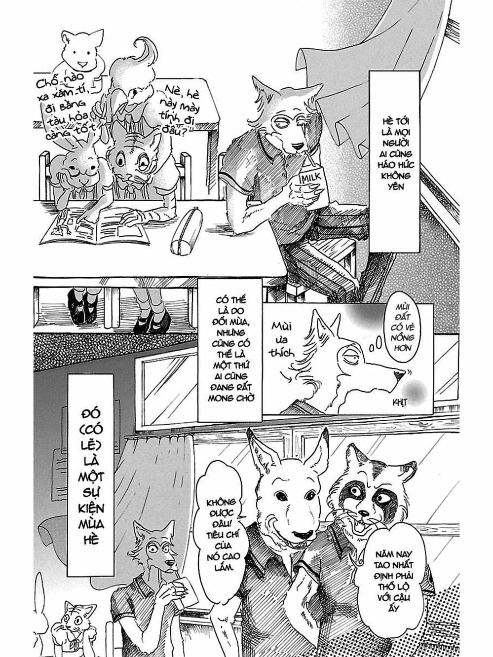 Truyện Tranh Bởi Vì Chúng Ta Đều Là Những Ngôi Sao - Beastars trang 10