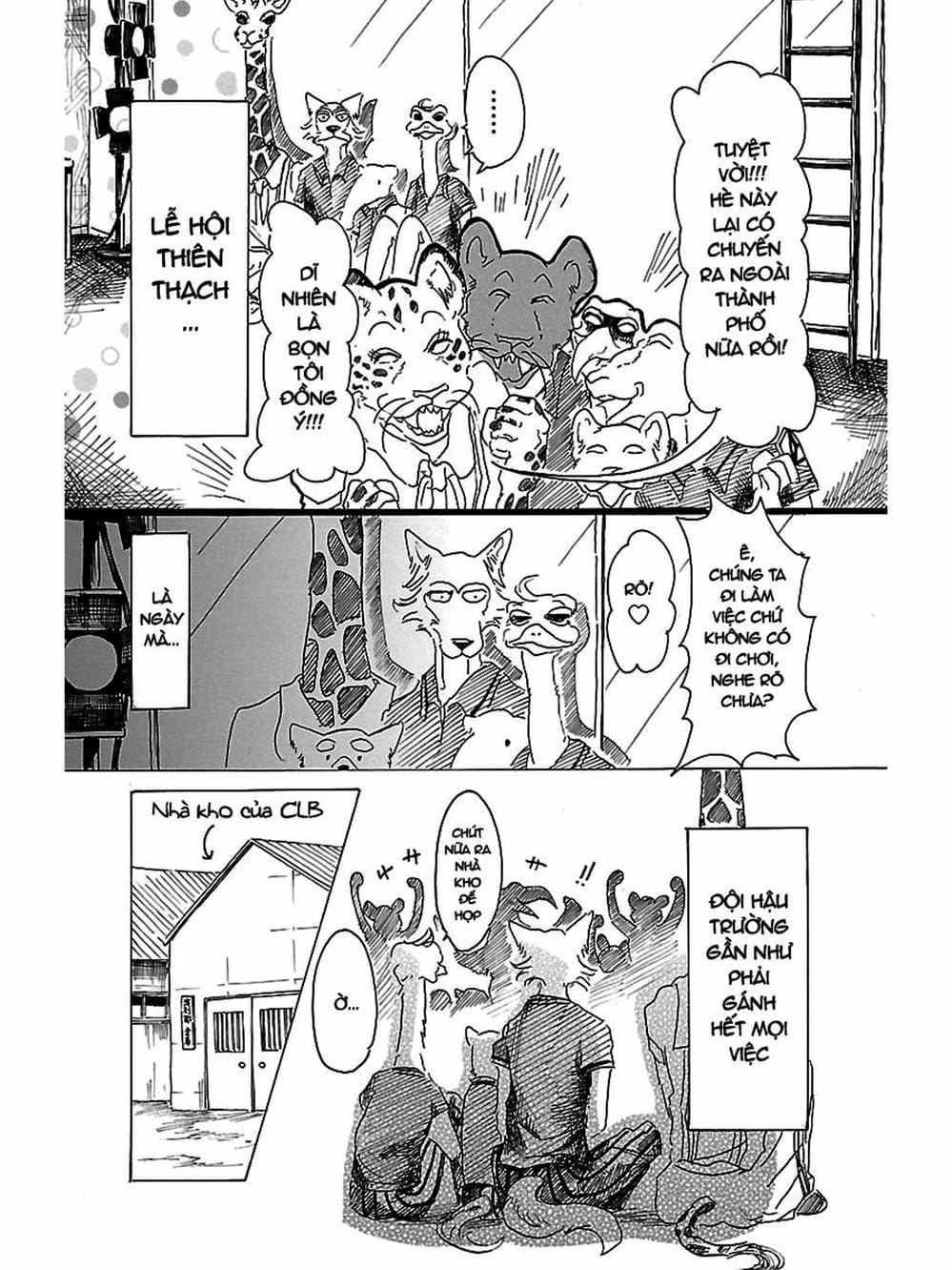 Truyện Tranh Bởi Vì Chúng Ta Đều Là Những Ngôi Sao - Beastars trang 10