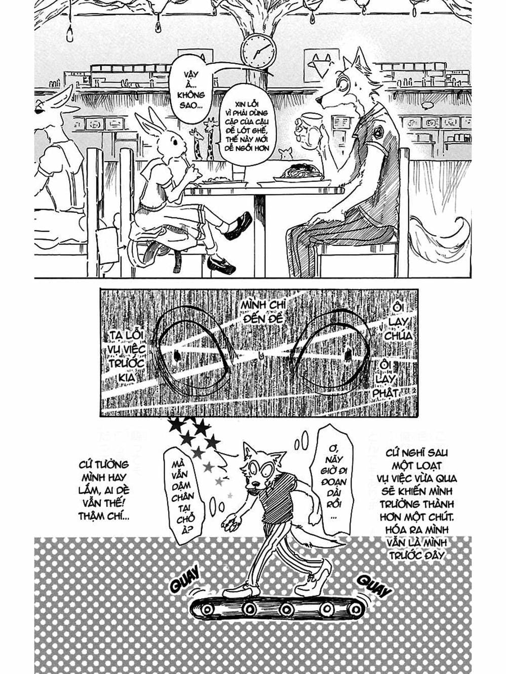 Truyện Tranh Bởi Vì Chúng Ta Đều Là Những Ngôi Sao - Beastars trang 10