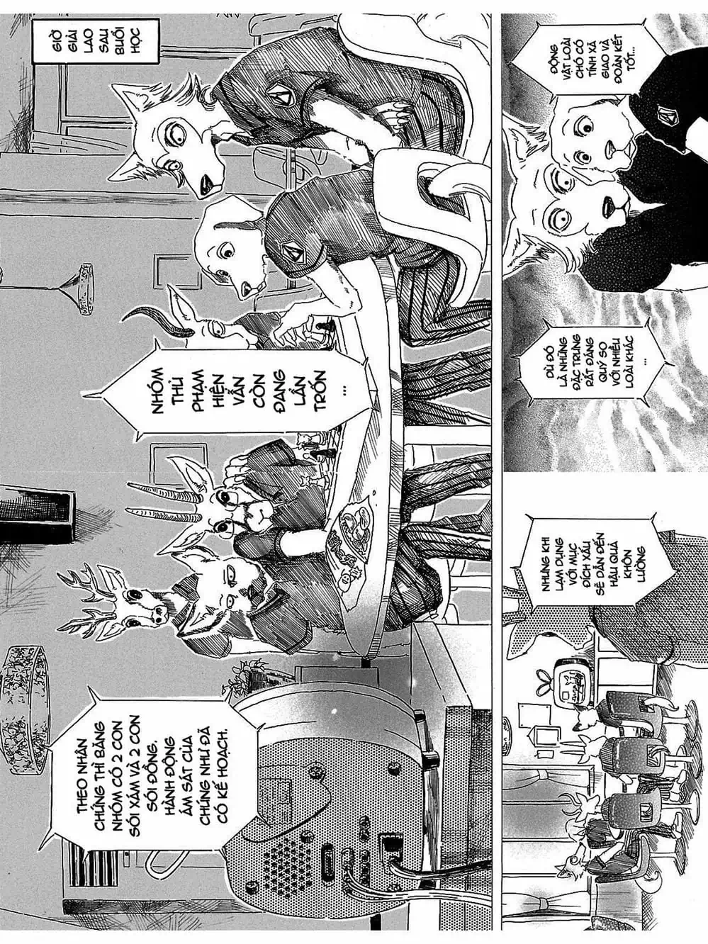 Truyện Tranh Bởi Vì Chúng Ta Đều Là Những Ngôi Sao - Beastars trang 10