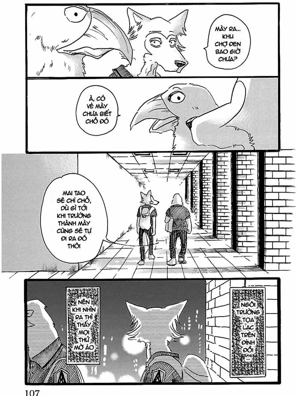 Truyện Tranh Bởi Vì Chúng Ta Đều Là Những Ngôi Sao - Beastars trang 10