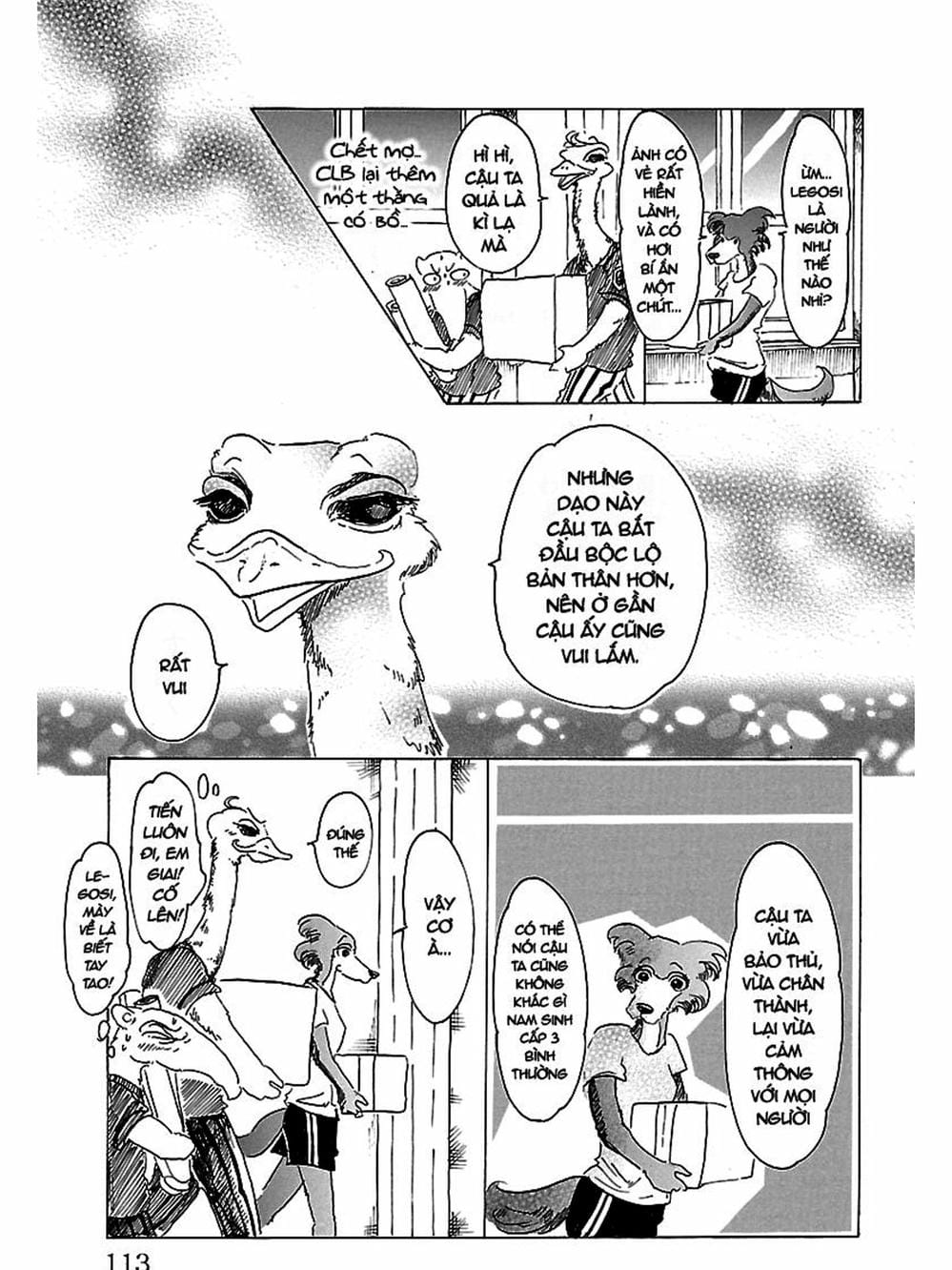 Truyện Tranh Bởi Vì Chúng Ta Đều Là Những Ngôi Sao - Beastars trang 10